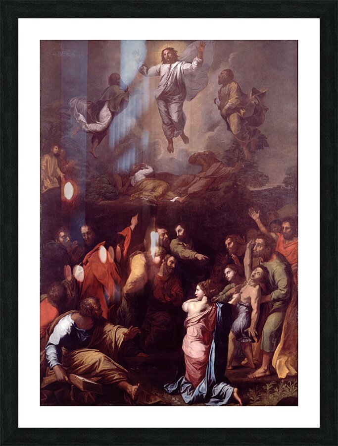 Raphael 1483 1520 The Transfiguration Picture Frame print