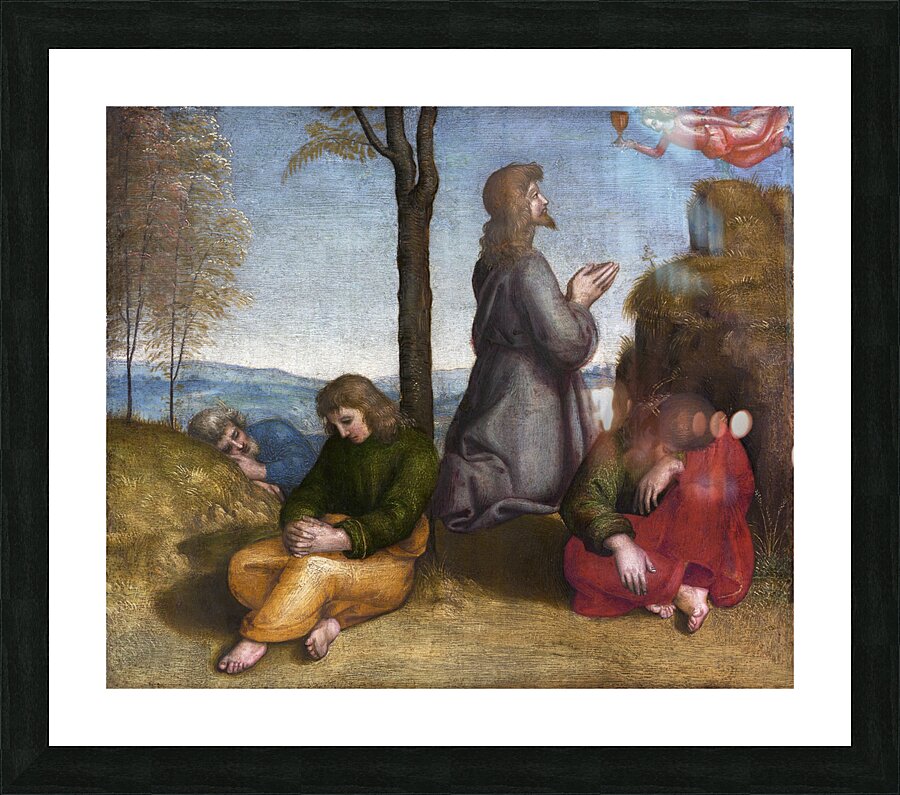 Raphael 1483 1520 The Agony in the Garden 1504 Picture Frame print