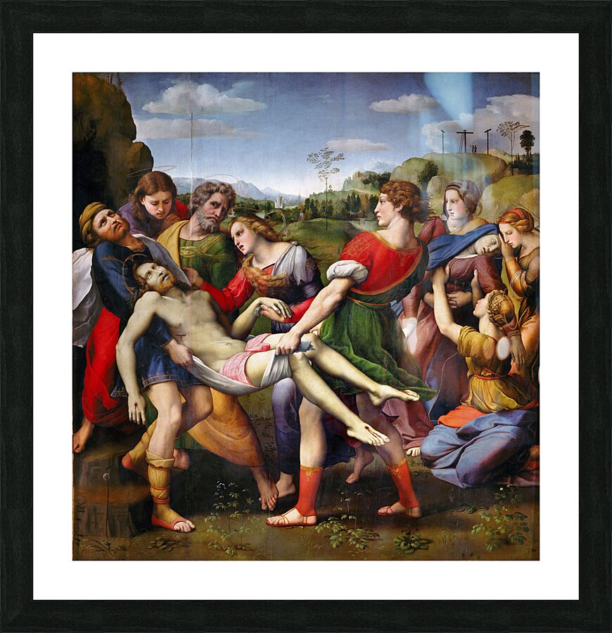 Raphael 1483 1520 The Deposition 1507 Picture Frame print
