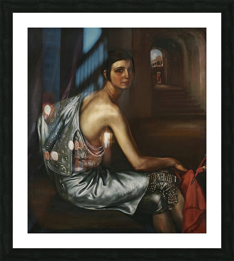 Julio Romero de Torres 1874 1930  The Torrero Girl Picture Frame print