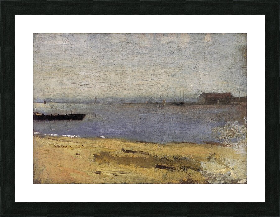 Thomas Eakins   Delaware River Scene Picture Frame print
