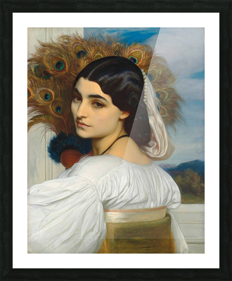 Frederic Leighton Pavonia Picture Frame print