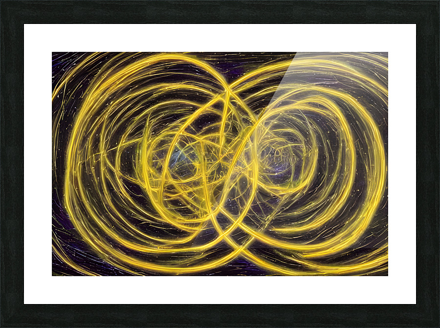 AI art relativity Picture Frame print