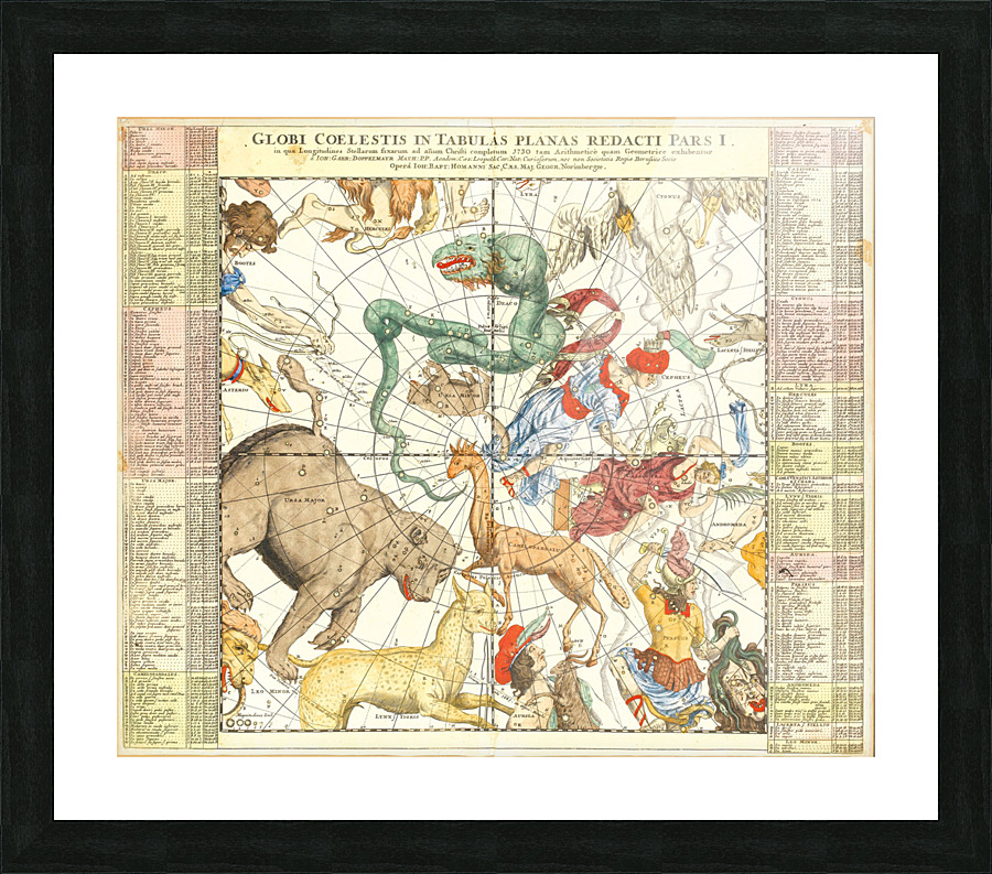 astrology 1 Picture Frame print