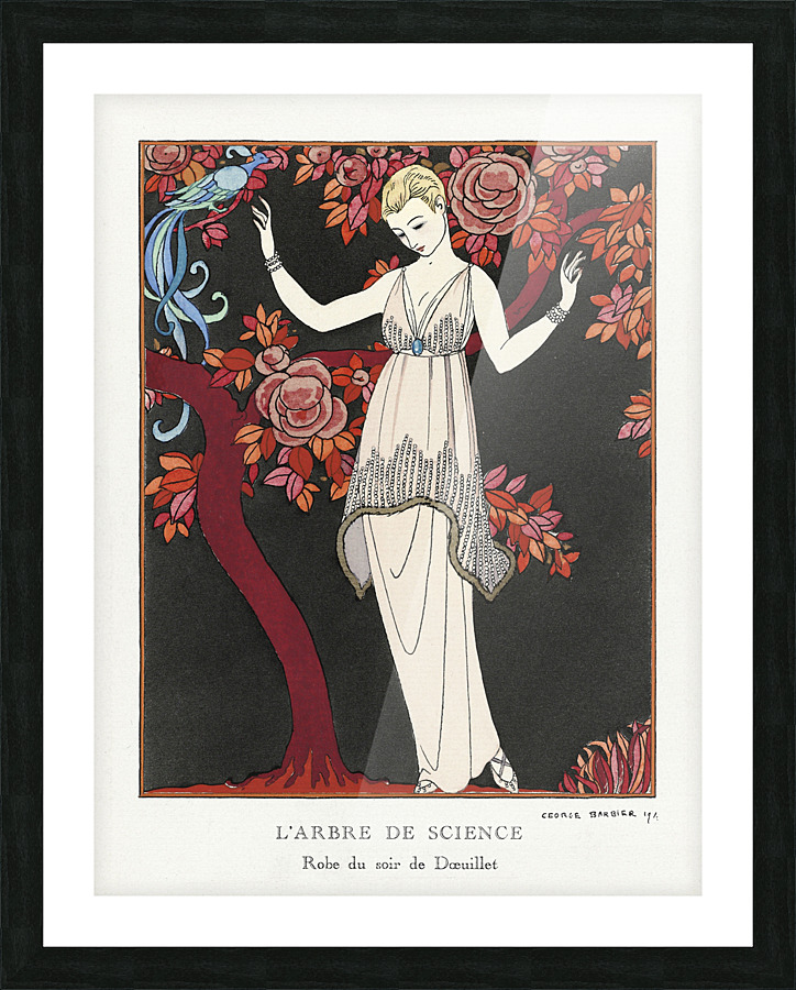 George Barbier  18 Picture Frame print