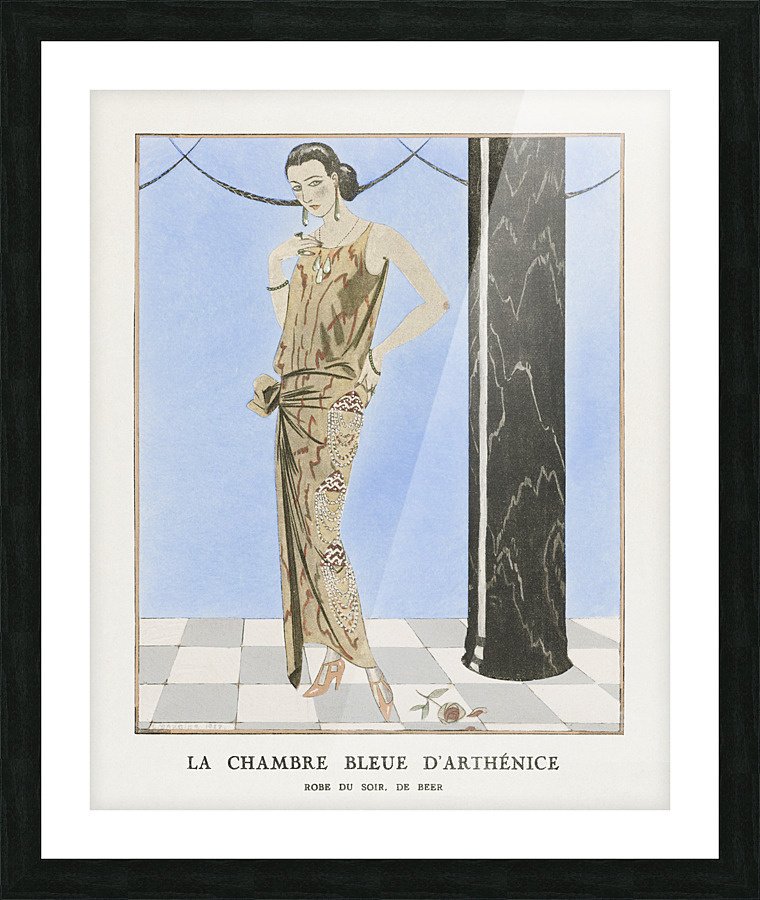 George Barbier  16 Picture Frame print