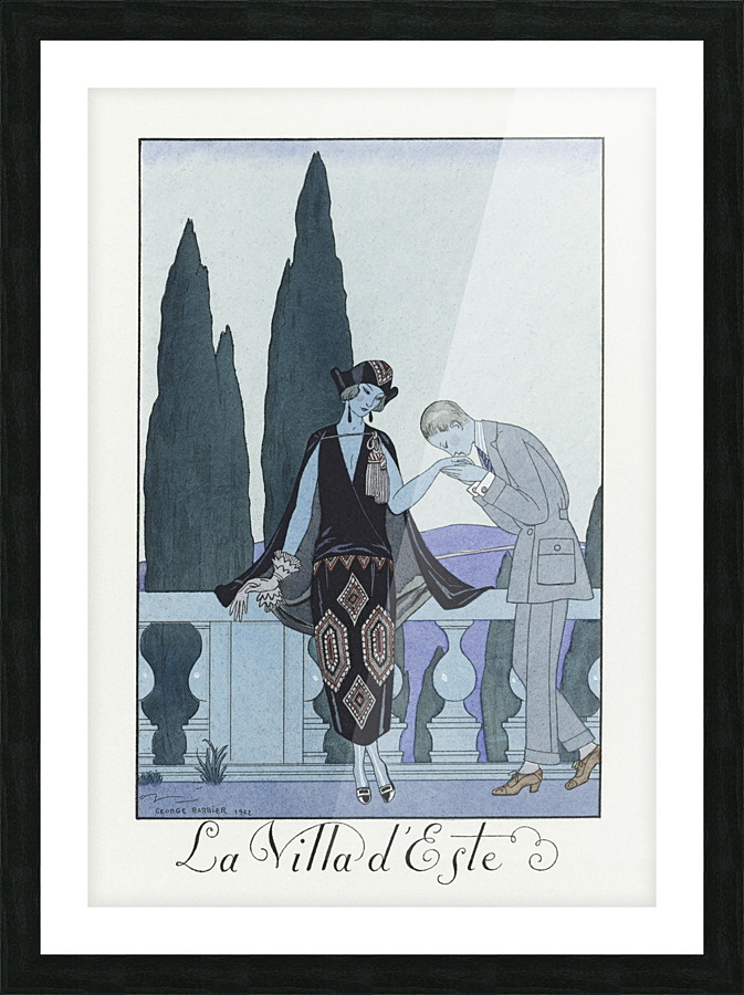 George Barbier  45 Picture Frame print