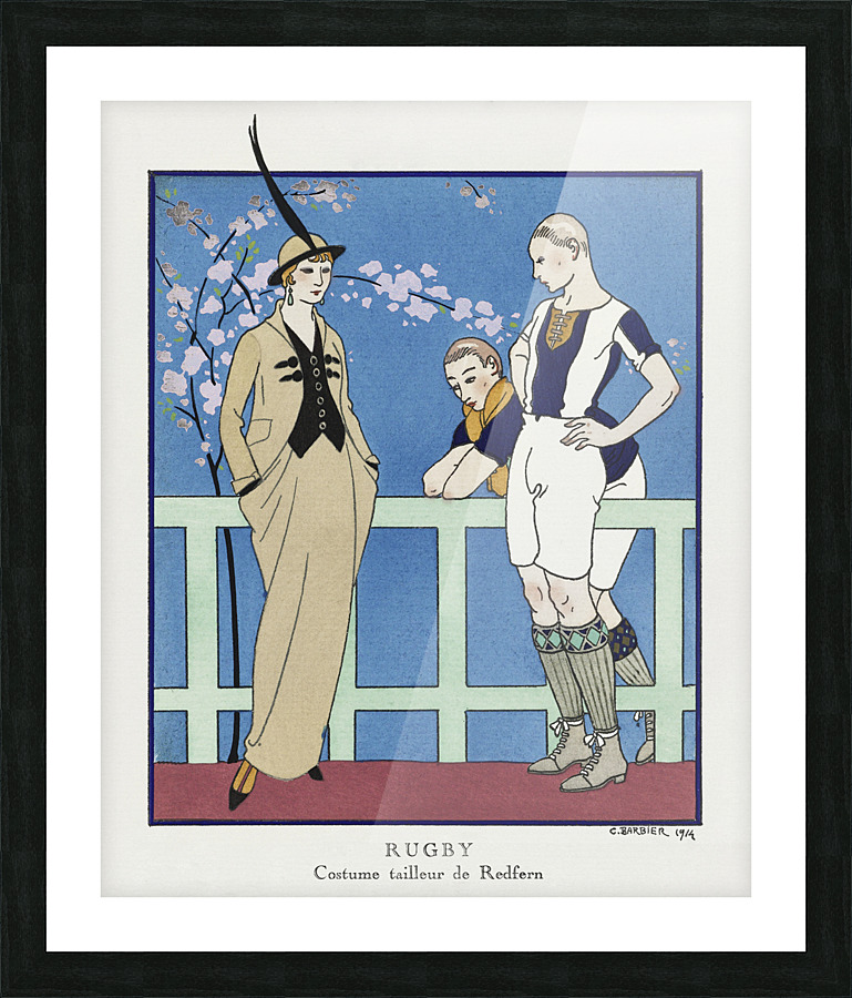 George Barbier  11 Picture Frame print