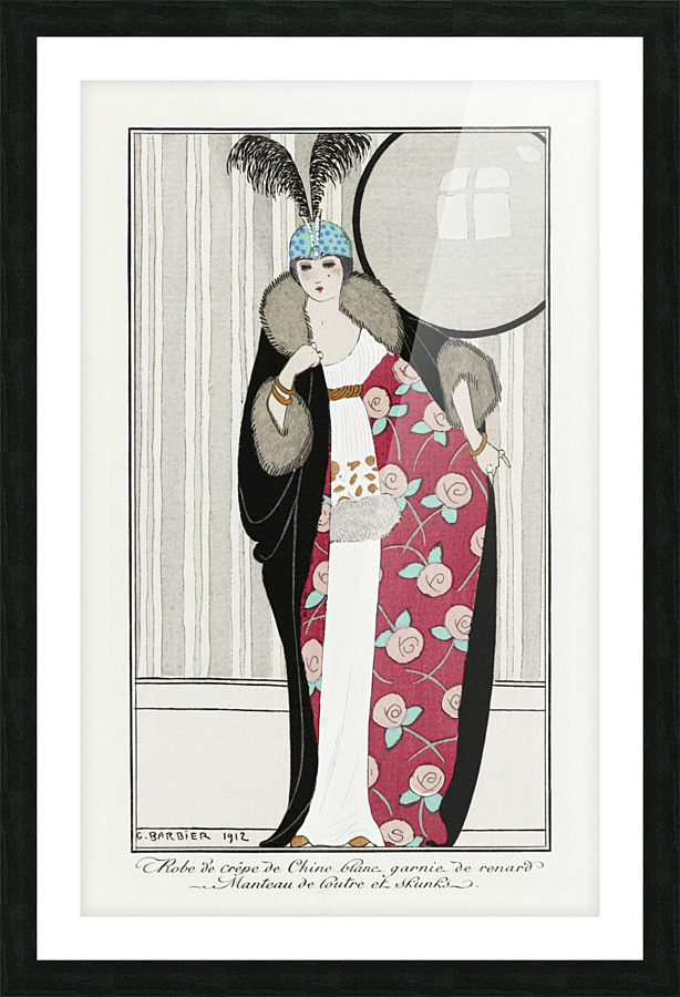 George Barbier  40 Picture Frame print