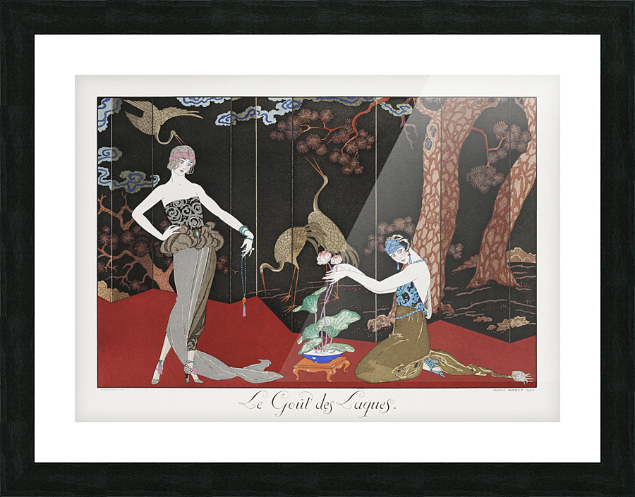 George Barbier  28 Picture Frame print