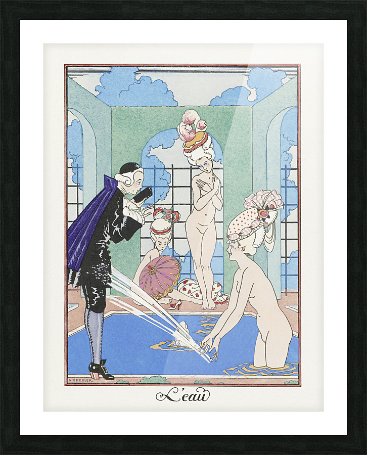 George Barbier  22 Picture Frame print