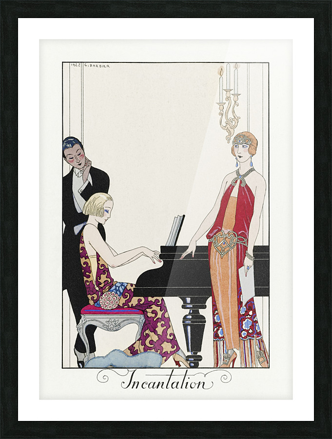 George Barbier  44 Picture Frame print
