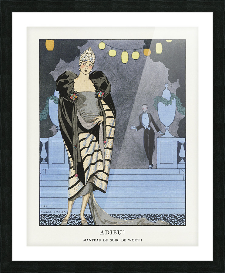 George Barbier  33 Picture Frame print
