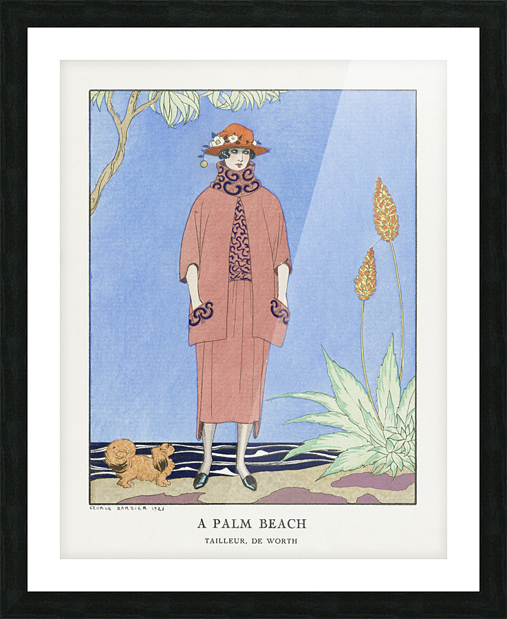 George Barbier  4 Picture Frame print