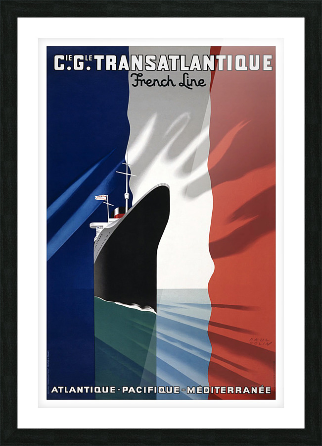 travel poster  87 Picture Frame print