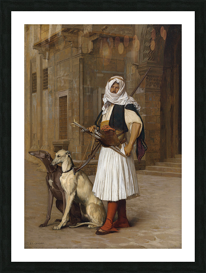 Jean Leon Gerome 1824 1904 Orientalist 7 by TOPARTGALLERY Wall Art