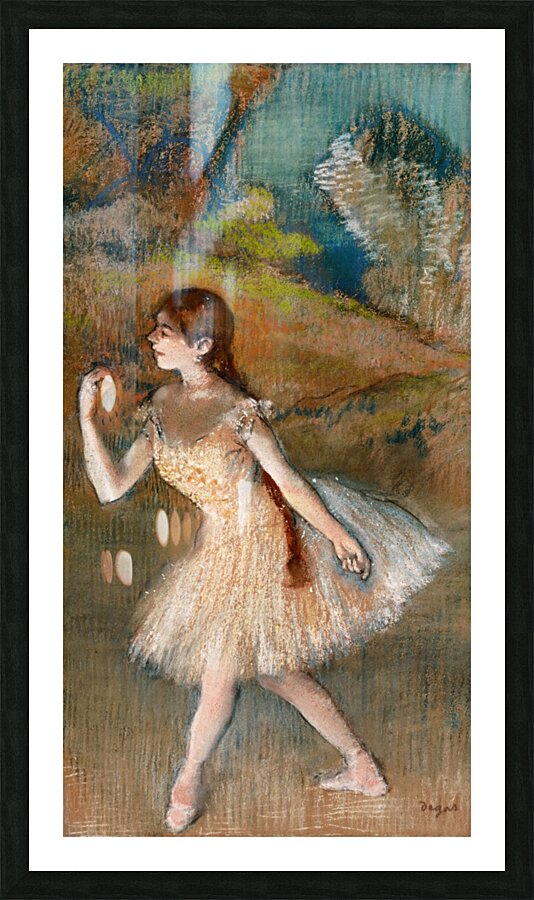 Edgar Degas 1834 1917 Danseuse circa 1880 by TOPARTGALLERY Wall Art
