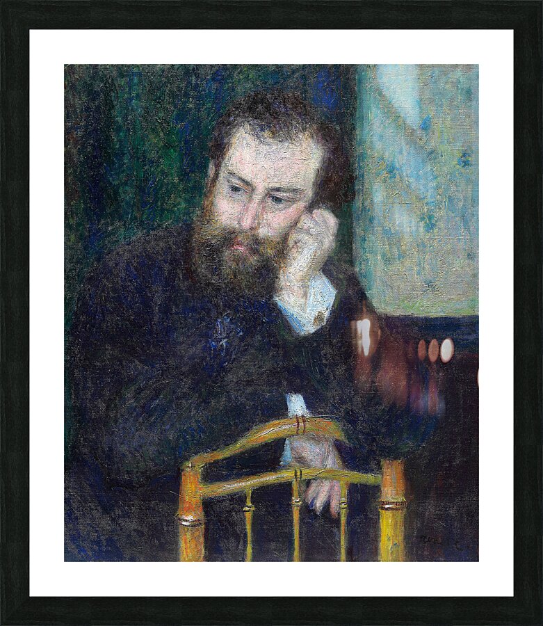 Pierre Auguste Renoir 1841 1919 Alfred Sisley 1876 Picture Frame print