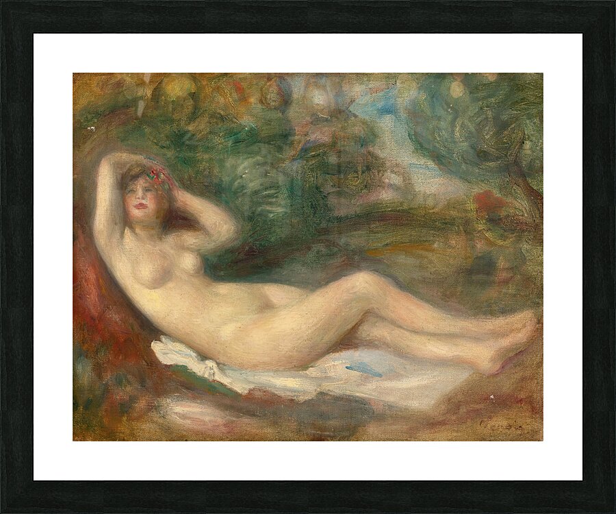 Pierre Auguste Renoir 1841 1919 E  tude De Nu 188 Picture Frame print