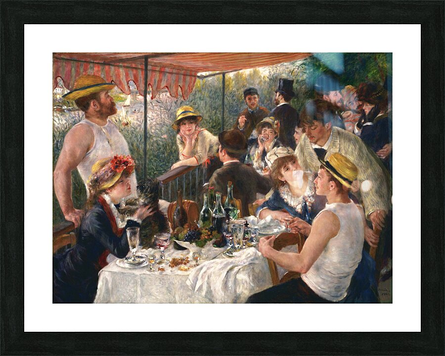 Pierre Auguste Renoir 1841 1919 Luncheon of the Boating Party 1881 Picture Frame print