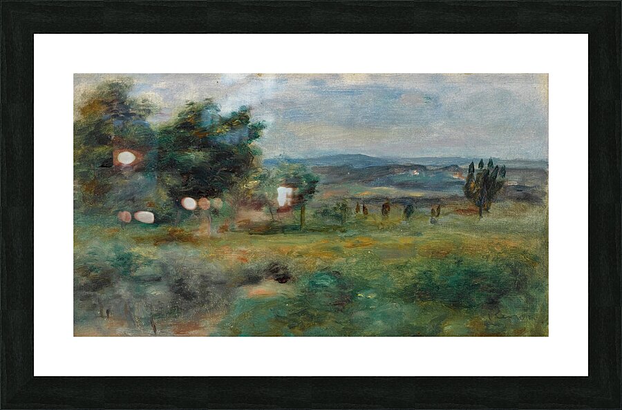 Pierre Auguste Renoir 1841 1919 Paysage 1900 Picture Frame print