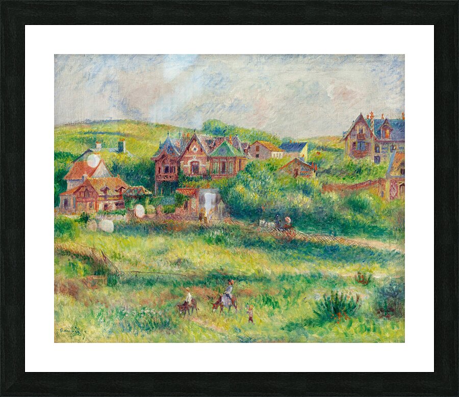Pierre Auguste Renoir 1841 1919 Le Chalet De Blanche Pierson A   Pourville 1882 Picture Frame print