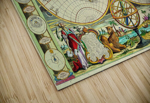Old Map 20 TOPARTGALLERY puzzle