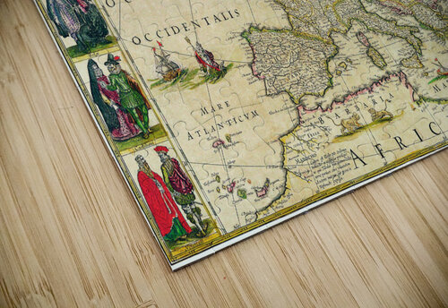 Old Map 37 TOPARTGALLERY puzzle