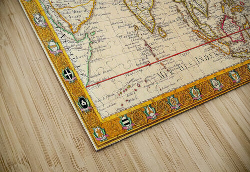 Old Map 33 TOPARTGALLERY puzzle