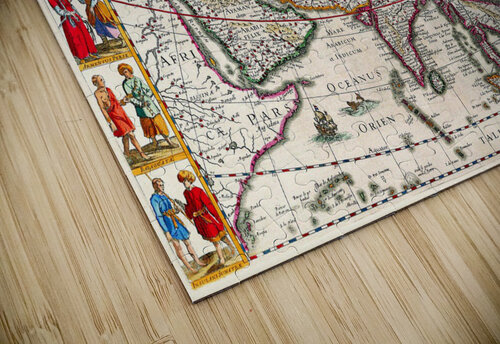 Old Map 32 TOPARTGALLERY puzzle