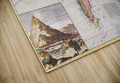 Old Map 58 TOPARTGALLERY puzzle