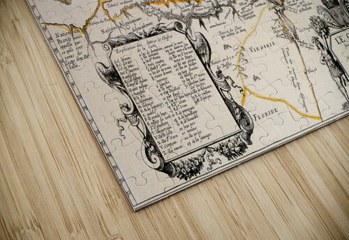 Old Map 51 TOPARTGALLERY puzzle