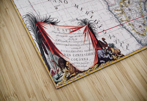 Old Map 50 TOPARTGALLERY puzzle