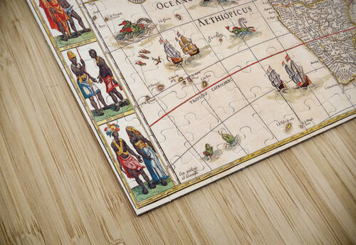 Old Map 70 TOPARTGALLERY puzzle