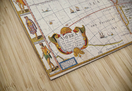 Old Map 67 TOPARTGALLERY puzzle