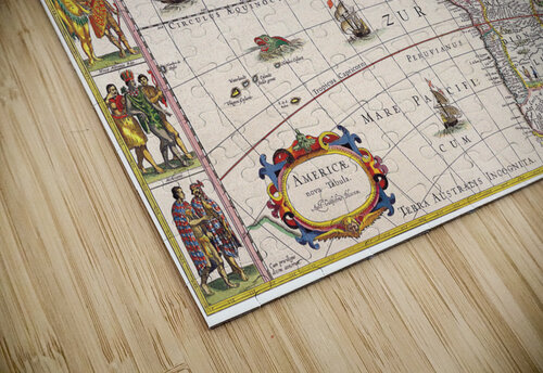 Old Map 80 TOPARTGALLERY puzzle