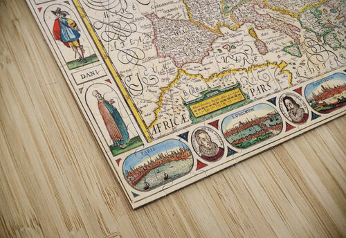 Old Map 104 TOPARTGALLERY puzzle