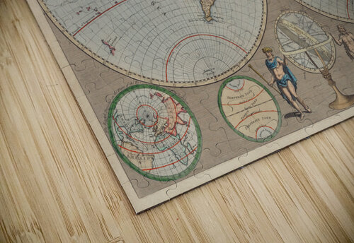 Vintage Maps  19 TOPARTGALLERY puzzle