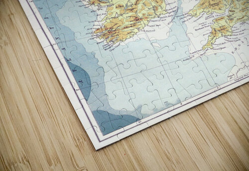Vintage Maps  8 TOPARTGALLERY puzzle
