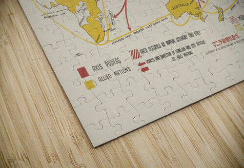 Vintage Maps  42 TOPARTGALLERY puzzle