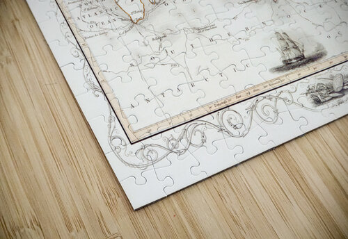 Vintage Maps  6 TOPARTGALLERY puzzle