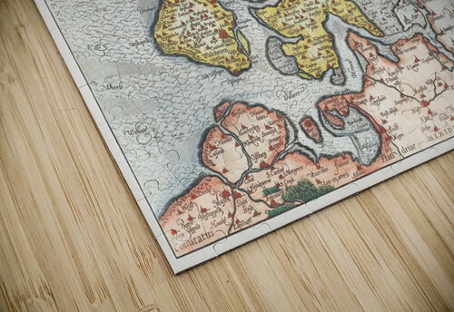 Vintage Maps  26 TOPARTGALLERY puzzle