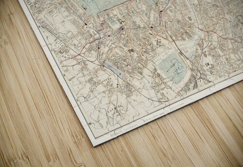 Vintage Maps  53 TOPARTGALLERY puzzle