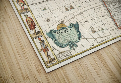 Vintage Maps  80 TOPARTGALLERY puzzle