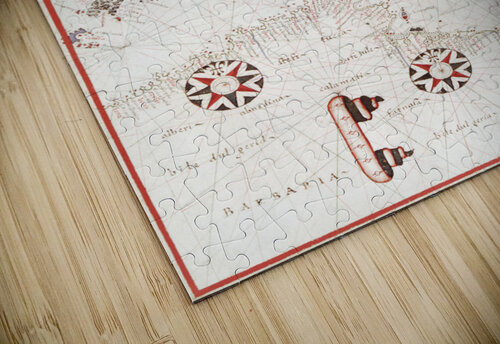 Vintage Maps  52 TOPARTGALLERY puzzle
