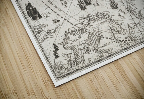 Vintage Maps  58 TOPARTGALLERY puzzle