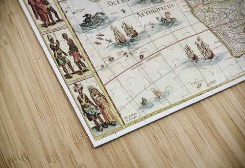 Vintage Maps  66 TOPARTGALLERY puzzle
