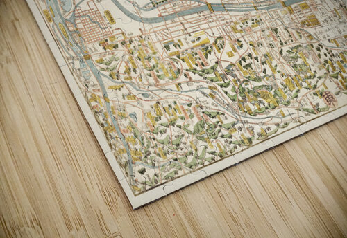 Vintage Maps  85 TOPARTGALLERY puzzle