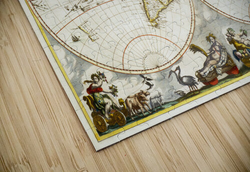 Vintage Maps  90 TOPARTGALLERY puzzle