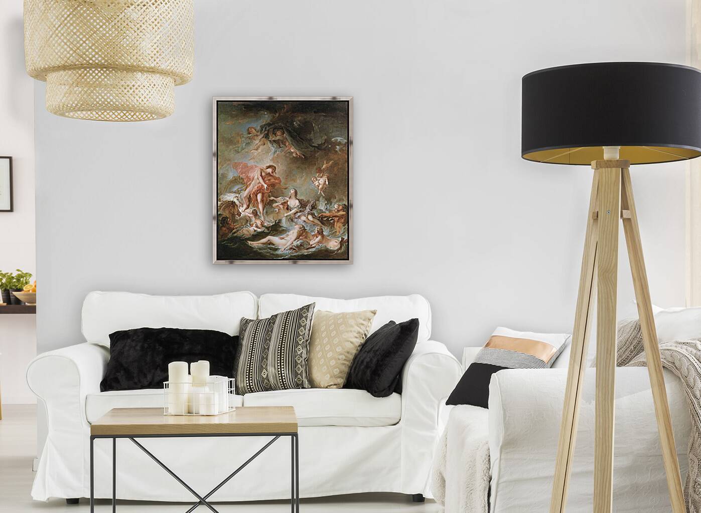 Francois Boucher 1703 1770 The Setting of the Sun Reproduction